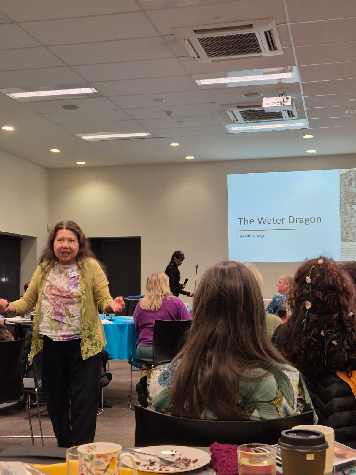 Australian Fairy Tales Society showing me presenting
