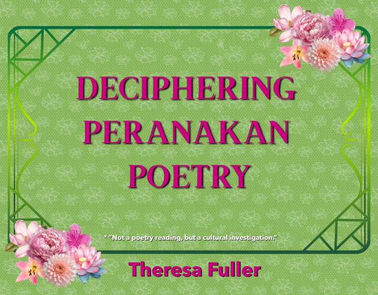 Image of Presentation slide with flowers